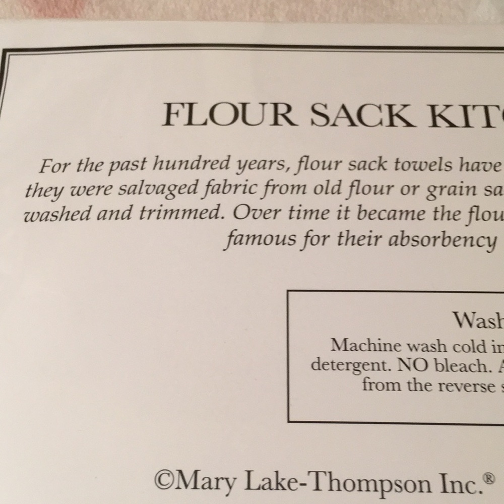 Lavender Bundle Designer Flour Sack Dish Towel NWT - Picture 7 of 12